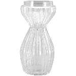 Vase Verrerie, Glas, 8x8x18 cm