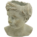 PflanzBüste StoneArt, Zement, 18x15x22,5 cm