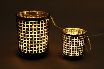 WindLicht Vitreous, Glas, 7,3x7,3x8 cm