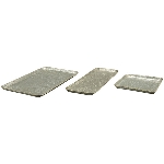 Tablett Junker, zink, Metall, 38,5x24x2 cm