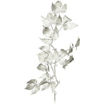 FeigenZweig ArtificialNature, silber, 81 cm