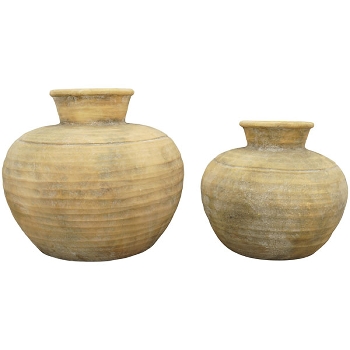 Vase Valo, bronze, Terrakotta, 30x30x27 cm