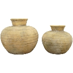 Vase Valo, bronze, Terrakotta, 30x30x27 cm