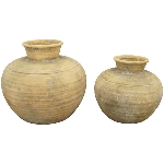 Vase Valo, bronze, Terrakotta, 39x39x33 cm