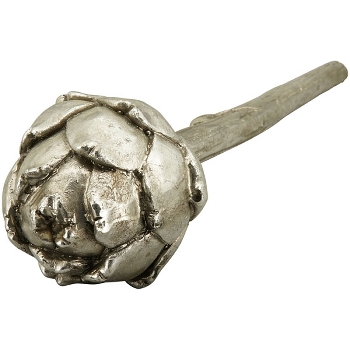 Blume ArgenT, silber, Polyresin, 41x8,5x8,5 cm