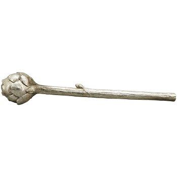 Blume ArgenT, silber, Polyresin, 41x8,5x8,5 cm