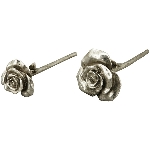 Blume ArgenT, silber, Polyresin, 33x10,5x10,5 cm