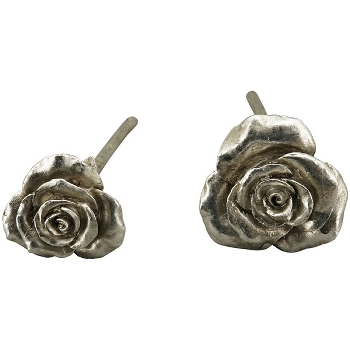 Blume ArgenT, silber, Polyresin, 33x10,5x10,5 cm