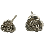 Blume ArgenT, silber, Polyresin, 33x10,5x10,5 cm