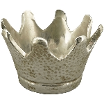 Krone ArgenT, silber, Stoneware, 9,5x9,5x7,5 cm
