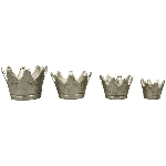 Krone ArgenT, silber, Stoneware, 9,5x9,5x7,5 cm