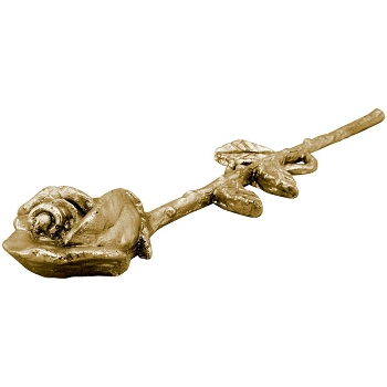 Blume Aurum, gold, Polyresin, 52,5x10,5x5 cm