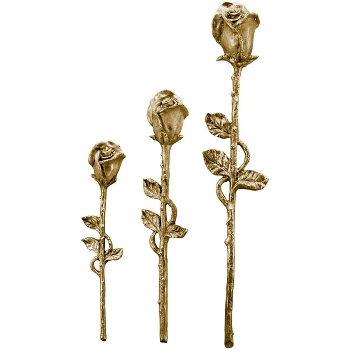 Blume Aurum, gold, Polyresin, 52,5x10,5x5 cm