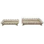 Tablett ArtFerro, Metall, 33,5x20x6,5 cm