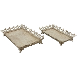 Tablett ArtFerro, Metall, 33,5x20x6,5 cm