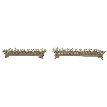 Tablett ArtFerro, Metall, 39,5x26,5x6,5 cm