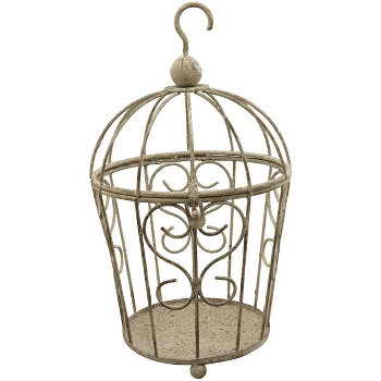 PflanzKäfig Set/2 ArtFerro, Metall, 19x19x34 cm, 25x25x46 cm