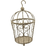 PflanzKäfig Set/2 ArtFerro, Metall, 19x19x34 cm, 25x25x46 cm