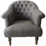 Sessel DIVAN, grau, 67x66x71 cm