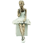 Ballerina Hilda, Polyresin, 17,9x10,9x19,8 cm