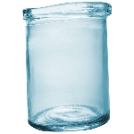 Vase Verre, blau, Glas, 15x15x20 cm