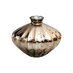 Vase Verre, Glas, 19x19x14 cm