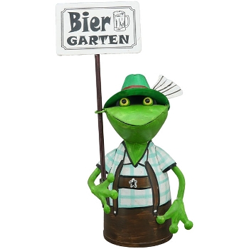 ZaunHocker BierGarten Kanu, Metall, 15x16x30 cm