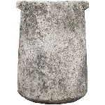 Topf Valo, Zement, 20,5x20,5x28 cm