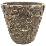 Topf Valo, Zement, 27,5x27,5x26 cm