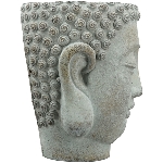 PflanzKopf Valo, Zement, 12,5x11x13,5 cm