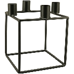 KerzenHalter Sobre, Metall, 14x14x14 cm