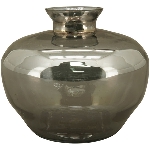 Vase Verre, Glas, 12x12x10 cm