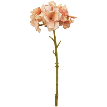 Hortensie ArtificialNature, lachs, 31,8 cm