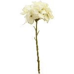 Hydrangea ArtificialNature, creme, 31,8 cm