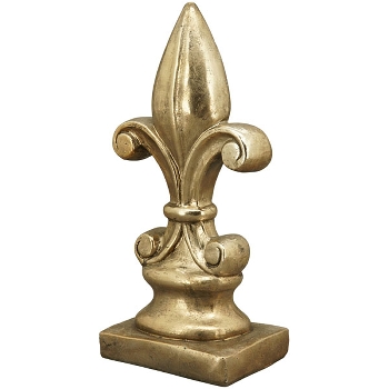Lilie Aurum, gold, Polyresin, 15,5x11x32 cm