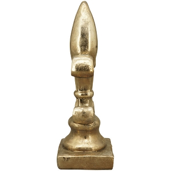 Lilie Aurum, gold, Polyresin, 15,5x11x32 cm
