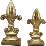 Lilie Aurum, gold, Polyresin, 15,5x11x32 cm