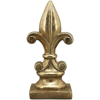 Lilie Aurum, gold, Polyresin, 15,5x11x32 cm