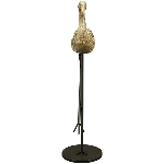 Flamingo Aurum, gold, Polyresin, 29x20x89 cm
