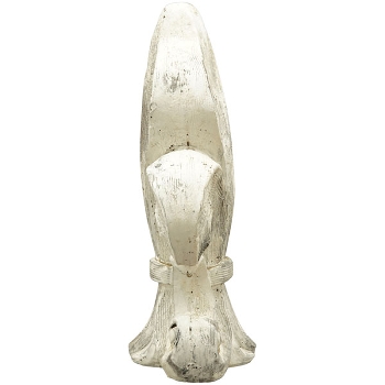 WandHänger Lilie Valo, creme, Zement, 13,5x4x17,5 cm