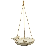 VogelTränke Valo, creme, Zement, 28x10x32,5 cm