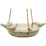 VogelTränke Valo, creme, Zement, 28x10x32,5 cm
