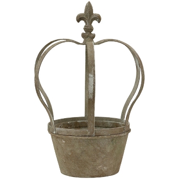 Krone ArtFerro, Metall, 18x18x23 cm