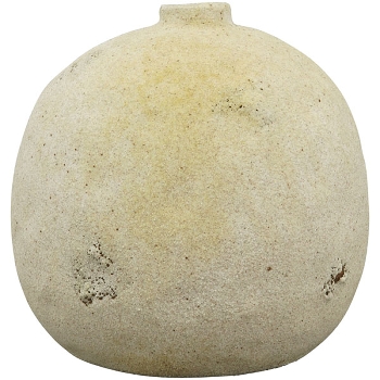 Vase LaMer, weiß, Stoneware, 16,5x16,5x14,8 cm