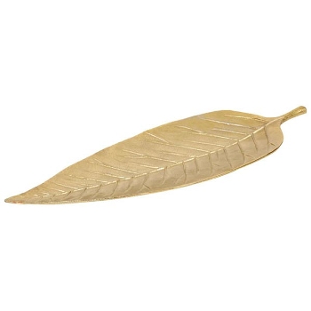 Tablett Artisanal, gold, Alu, 64x22,5x3,5 cm