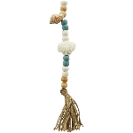 Kette Dost, natur/blau, Holz/Alu, 180x6x1 cm