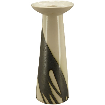 KerzenHalter ikebana, Porzellan, 9,4x9,4x22,7 cm
