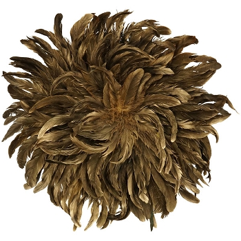 FederPlatte FedeR, gold, Feder, Ø 60 cm