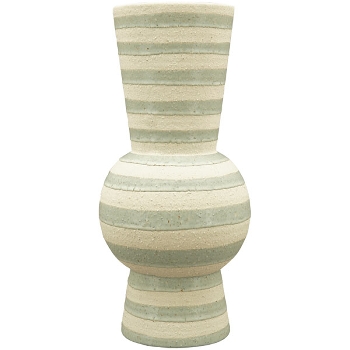 Vase StriE, Keramik, 17x17x38,5 cm