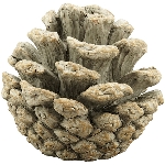 Zapfen Lilian, Polyresin, 16x16x14,5 cm